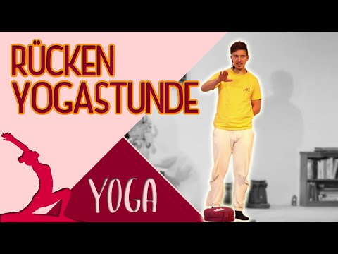 Rückenyoga Yogastunde mit Kalidas - Yoga Vidya Mittelstufe live 09:15 - 24.11.2020