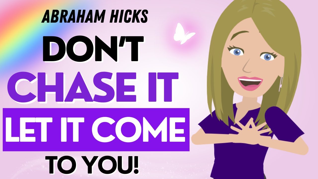 Abraham Hicks NEW October 2024 🌈✨Repeat & Affirm: I don't Chase! I Only Attract with Energy 🦋