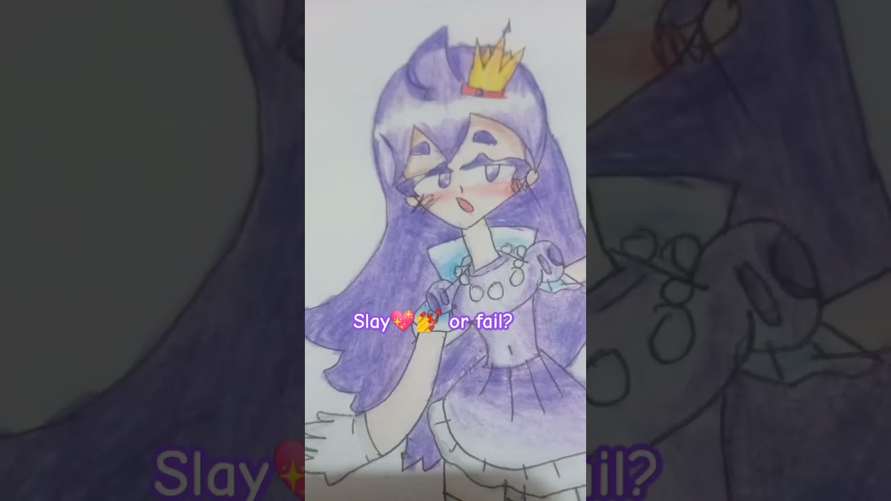 Slay or fail?  #artits #art #drawing #artsit #cute