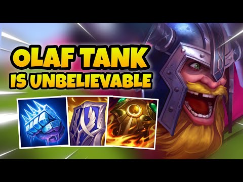 OLAF WILD RIFT BUILD FULL TANK IS STRONG ????