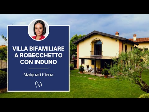 Villa bifamiliare a Robecchetto con Induno