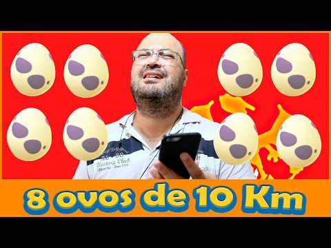 Chocando 8 Ovos de 10 km da 2ª  Geração | Pokemon Go - GP E82