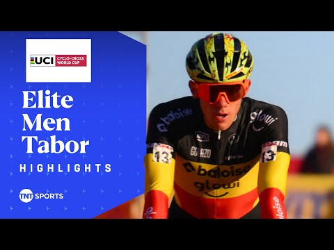 WHAT A VICTORY! 😮‍💨 | Men's Tabor Cyclocross World Cup Highlights | TNT Sports Cycling