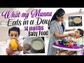 What My Munnu Eats in a Day || 14th Months Baby Food || @LasyaTalks
