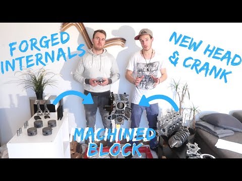 Full Engine built for the Sleeper MX5/ Forged Piston, Rods and other Goodies S2E2