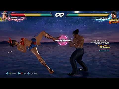 Tekken 7 Kazuya launching Hellsweep