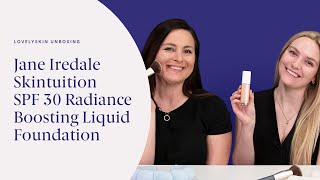 Jane Iredale Skintuition SPF 30 Liquid Mineral Foundation Unboxing