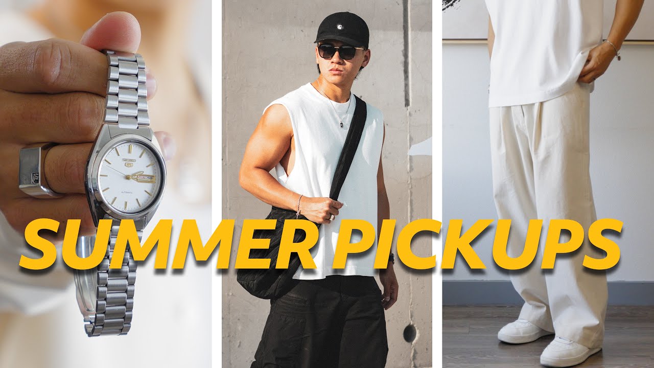 SUMMER FASHION PICKUPS (UNIQLO, VINTAGE JACKETS, ABERCROMBIE & MORE)