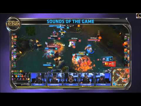 SK's Voice Comms - SK vs SHC - Week 1 LCS Spring 2014