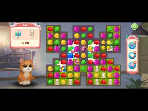 パズにゃん　レベル266　Kitten Match level 266