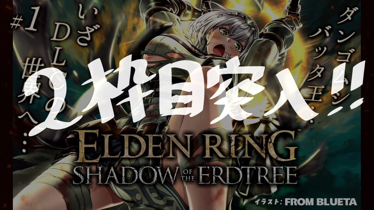 【ELDENRING】[NPC戦技遺灰霊薬縛り](12時間超えたので2枠目！！)待望のDLC！メイス二刀流 ダンゴムシバッタ王、再びー。【白銀ノエル/ホロライブ】