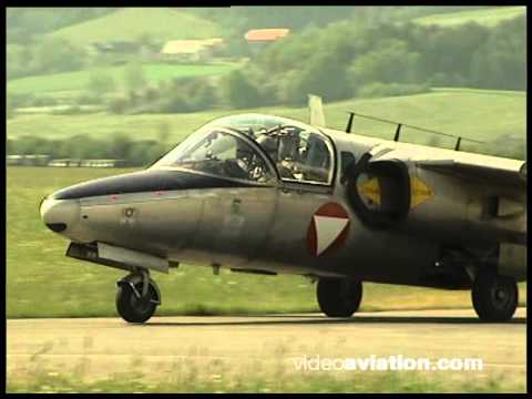 Saab 105 Austrian Air Force Österreichische Luftstreitkräfte Zeltweg AB