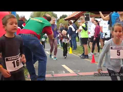2023.10.08 - 15. Szaggasd az aszfaltot Sipos Ferenc emlékverseny gyerek futam befutó