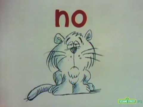 Classic Sesame Street animation: Can a Cat Bark?/Dog Meow?