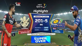 Match 10 - Royal Challengers Bangalore vs Mumbai Indians | Full Match Highlights | IPL 2020