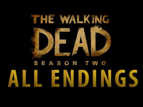 The Walking Dead Season 2 - EVERY ENDING (All 7 Endings)
