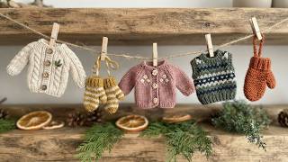 DIY Crochet Ornaments Made Easy | Beautiful Handmade Vintage Decor Ideas