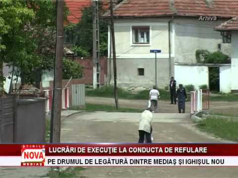 Lucrari pe drumul de legatura Medias Ighisul Nou - novatv.ro