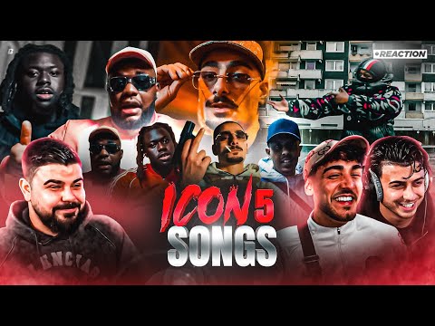 ICON 4 WINNER MOWGLI CELEBRATES ICON 5 SONGS EXTREMELY!! 😱 Tab Tab / Trapstar / In the Night | Re...