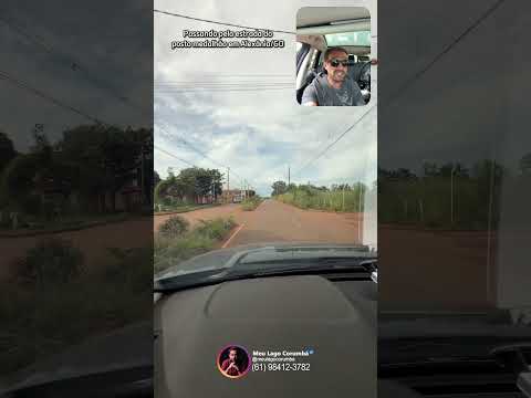 Passando pela estrada do posto medalhão em Alexânia/GO