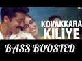 Kovakkara Kiliye BASS BOOSTED Vel Suriya Yuvan Shankar Raja Bass4mix Official