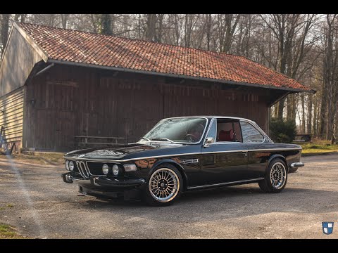BMW 3.0 CSi E9 - Black over Red leather w/ 17" Alpina wheels