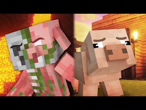 Piglin Life 03 - Change | Minecraft Animation