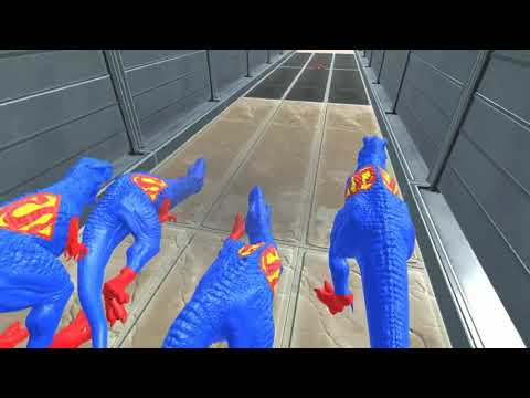 Colors Run To Get a Gold Pig   Animal Revolt Battle Simulator