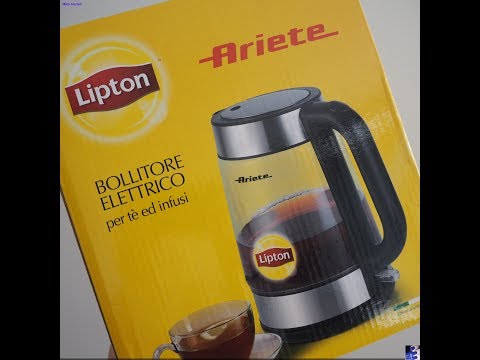 Arbatinukas Arietė 2874 Virdulys Lipton video