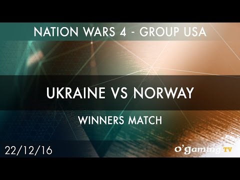 Ukraine vs Norway - Nation Wars 4 Group USA - Winners match - Starcraft II - EN