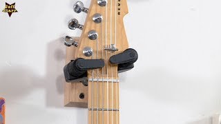 Video thumbnail for Review: guitar stands - Hercules Stands GSP38WB PLUS | Guitar Wall Hanger by Jeff Starr's Not Bad Films