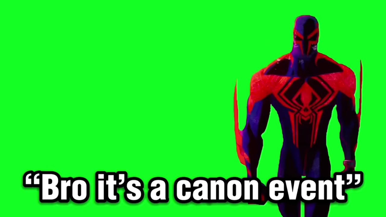 Bro it's a canon event Template Green Screen
