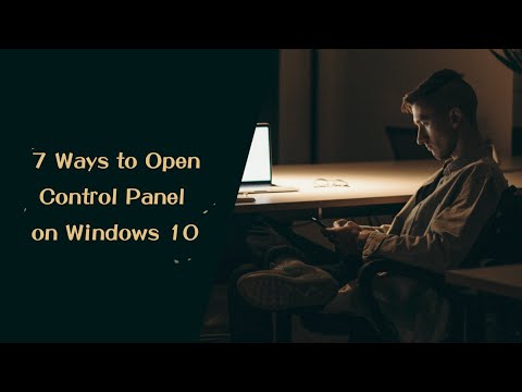 10 Ways to Open Control Panel Windows 10/8/7 - MiniTool