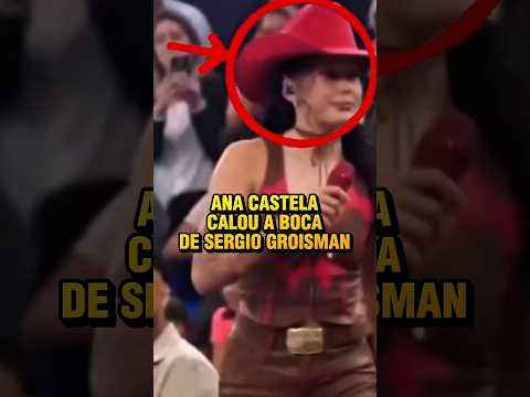 Ana Castela calou Serginho Groisman