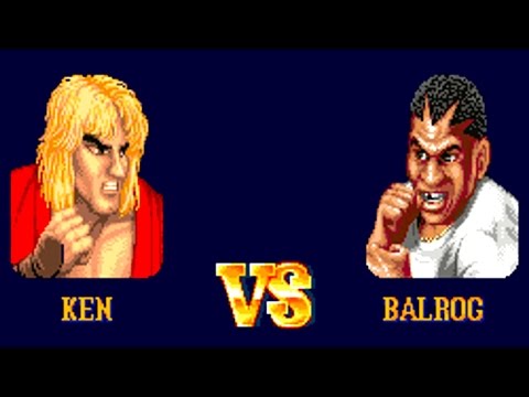 Ken vs Balrog [Street Fighter II]