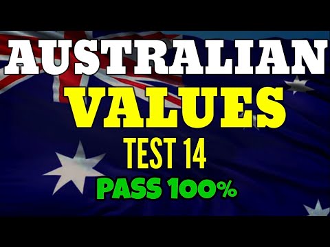 Study Australian Values 2024 🇦🇺| Australian Citizenship Test 2022