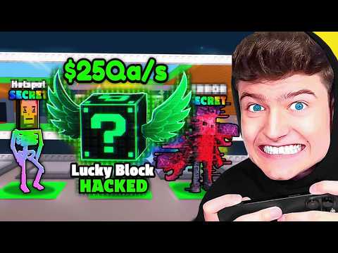 Ich HACKE mir 1,000x GLÜCK in Steal a Brainrot und das geschah..