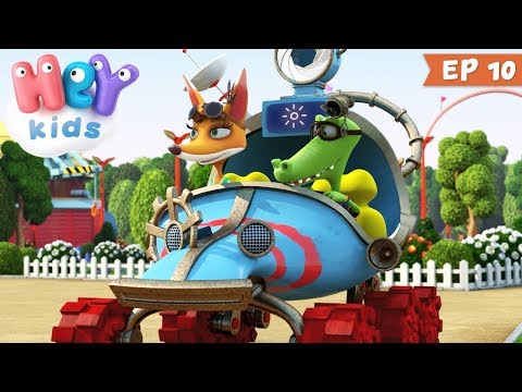 10 Prieteni 🐰 Ceața -  Desene animate cu iepurasul | HeyKids