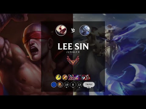 Lee Sin Jungle vs Volibear - EUW Grandmaster Patch 12.12