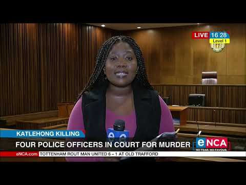 Four police officers in court for murder