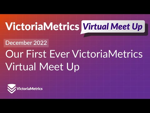 VictoriaMetrics Meet Up December 2022 - Our 1st Ever Virtual Meet Up