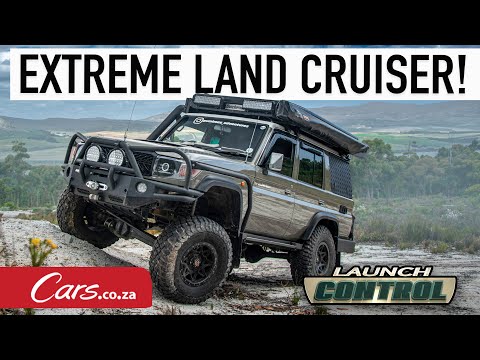Modified 76 Series Land Cruiser - Is this the most extreme Land Cruiser in SA?