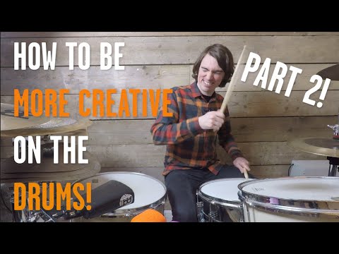 Creativity on the Drums using Sticking Patterns Lesson 2