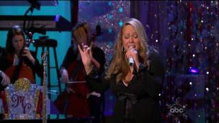 ᴴᴰ Mariah Carey - Christmas Time Is In The Air Again (Live ABC Christmas Special 2010)