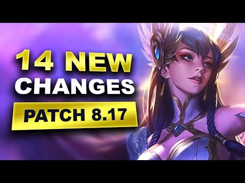 14 New Changes in Patch 8.17 (League of Legends)