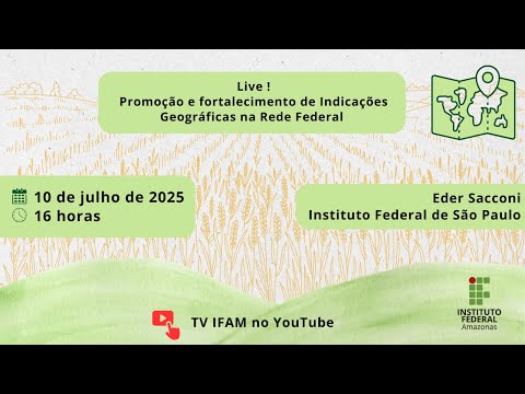 Indicações Geográficas (IGs) na Rede Federal
