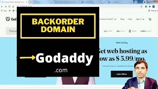How to Backorder Domain at Godaddy