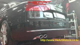 preview picture of video 'Audi D4 A8 4.2 HE'ART EXHAUST SYSTEM'