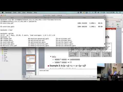 Lecture 01 Course Overview