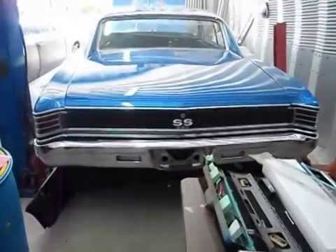 eric's 67 chevelle's dash bezel change & radiator talk